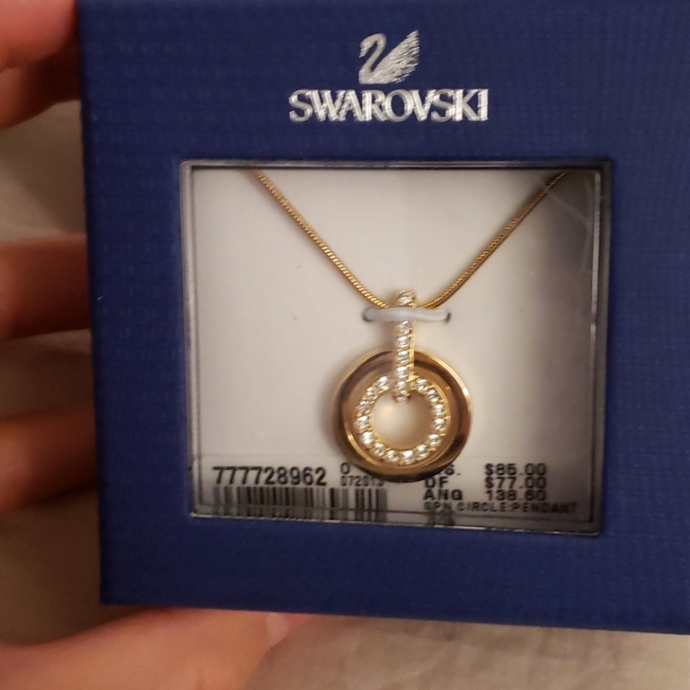 Swarovski Circle Pendant